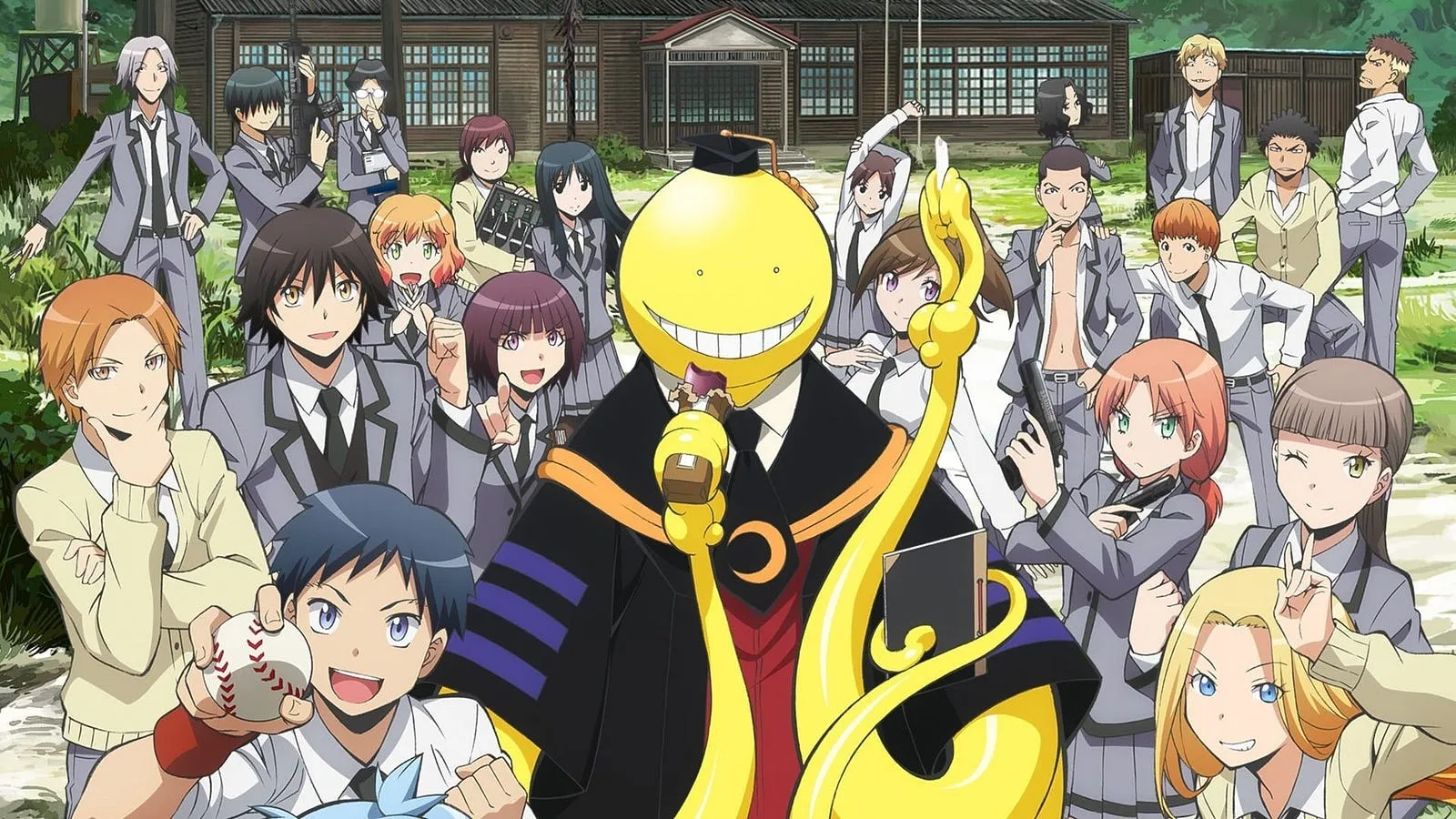 รูปภาพจากอนเมะเรื่อง Assassination Classroom